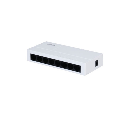 Коммутатор Dahua DH-PFS3008-8GT-L, 8-портовый, неуправляемый