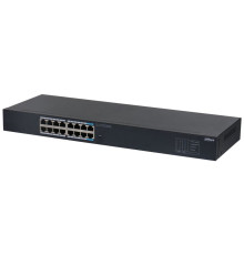 Коммутатор Dahua DH-SG1016, 16-портовый, неуправляемый