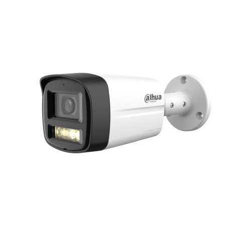 Цилиндрическая HDCVI камера Dahua DH-HAC-HFW1801TLMP-IL-T-0280B, 8Мп, f=2.8мм