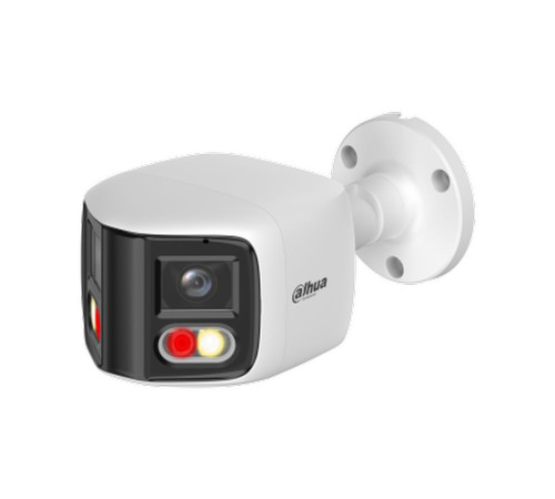 Цилиндрическая IP-камера Dahua DH-IPC-PFW2849SP-A180-E2-S-PV-0280B, 4Мп + 4Мп, f=2.8мм