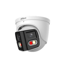 Купольная IP-камера Dahua DH-IPC-PDW2849P-A180-E2-S-PV-0280B, 4Мп + 4Мп, f=2.8мм