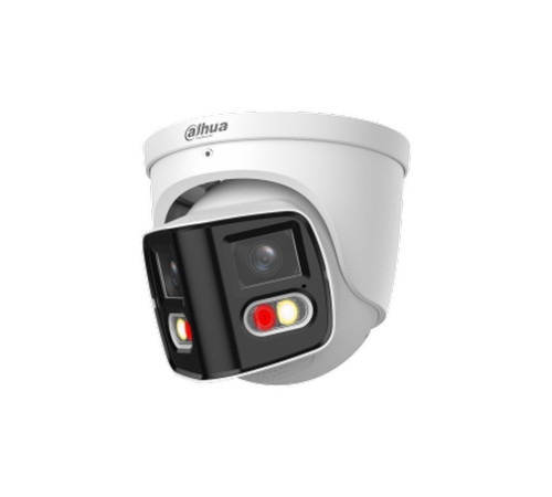 Купольная IP-камера Dahua DH-IPC-PDW2849P-A180-E2-S-PV-0280B, 4Мп + 4Мп, f=2.8мм