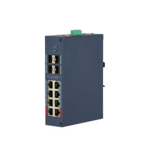 Коммутатор Dahua DH-CHS4412-8GT-125, 8-портовый, РоЕ