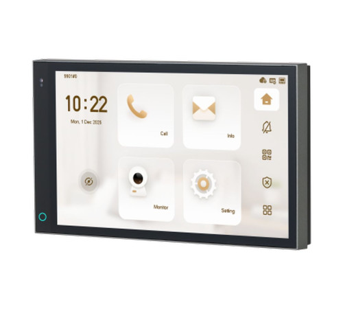 Монитор видеодомофона IP Dahua DHI-VTH5721A-WP, 7 дюймовый