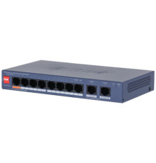 Коммутатор Dahua DH-CS4010-8GT-60, 8-портовый, РоЕ