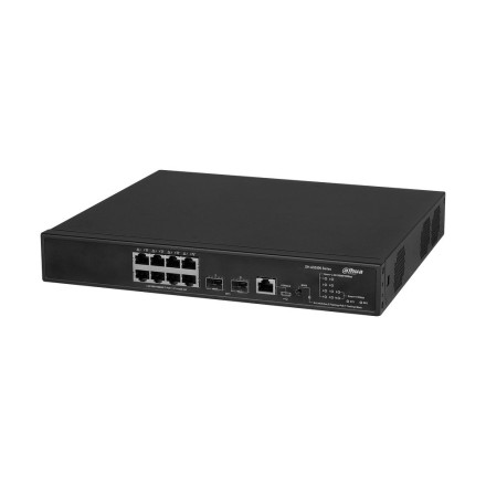 Коммутатор Dahua DH-AS5500-8MGT2XF-370, 8-портовый, управляемый, c PoE