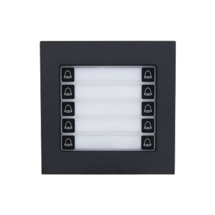 Вызывной модуль Dahua DHI-VTO4103FB-MDB10, с 10-ю кнопками