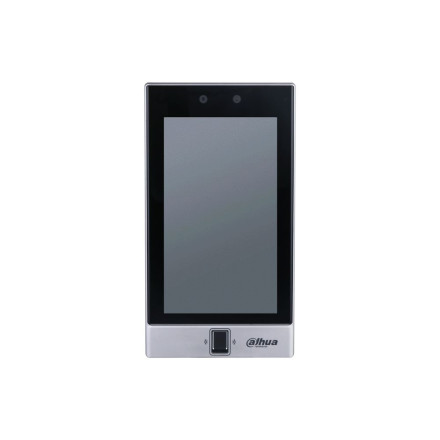 AI терминал Dahua DHI-ASI7214S-W, учета рабочего времени и контроля доступа с распознаванием лиц, отпечатков пальцев, Wi-Fi