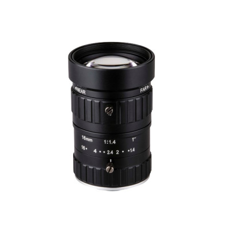 Объектив Dahua DH-PFL16-K10M, 16мм, 10Мп, F1.4-16, тип крепления - С