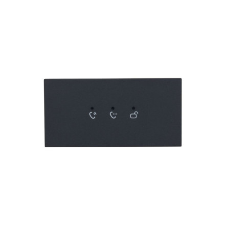 Модуль Dahua DHI-VTO4103FB-ML, со световыми индикаторами