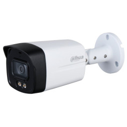 Цилиндрическая HDCVI камера Dahua DH-HAC-HFW1239TLMP-LED-0280B, 2Мп, f=2.8мм