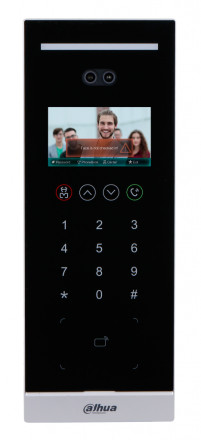 Вызывная панель Dahua DH-VTO6531H, с распознаванием лиц, 2мп, CMOS сенсор, 4.3 дюйма,