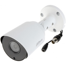 Цилиндрическая HDCVI камера Dahua DH-HAC-HFW1400TP-POC-0360B, 4Мп, f=3.6мм