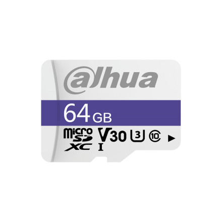 Карта памяти Micro SD Dahua DHI-TF-S100/64GB, 64 Гбайт