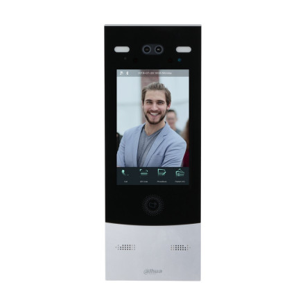 Вызывная панель Dahua DHI-VTO7521G-S2, 2мп, CMOS сенсор, емкостный сенсорный IPS экран с диагональю 8 дюймо